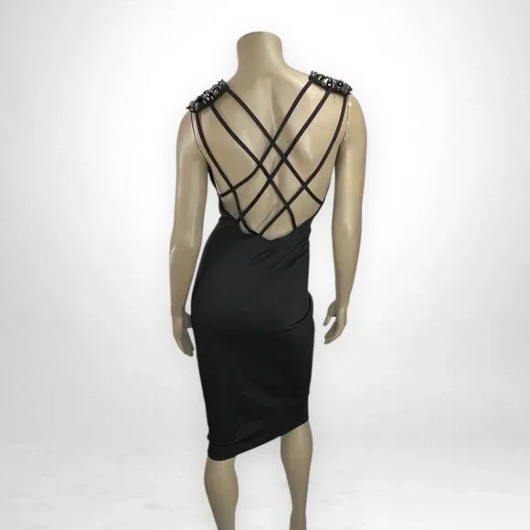 black long sleeve a line dress Two Pieces A-Line Long Sleeve Black Prom Dress Party Dress PG912 US16 / Black